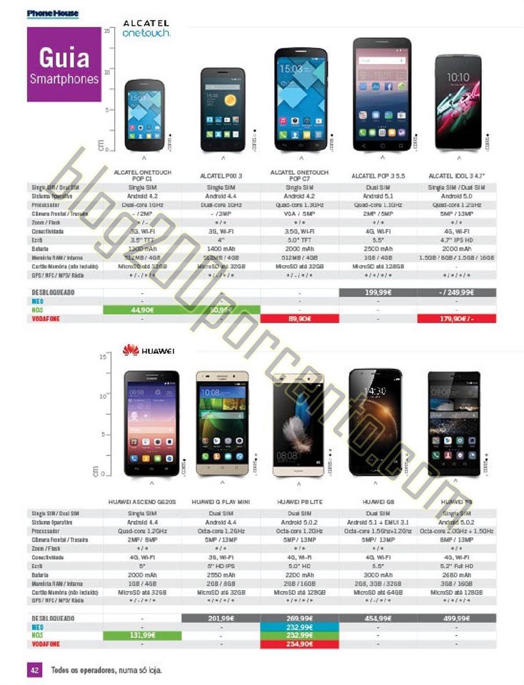 Novo Folheto PHONE HOUSE Natal promoções de 30 n