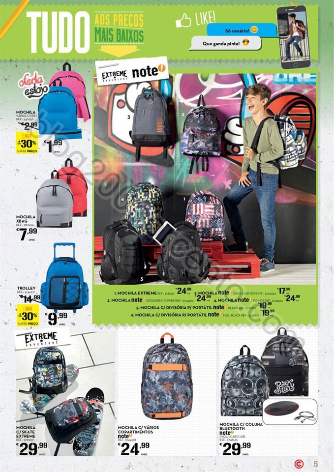 Antevisão Folheto MODELO Regresso às aulas de 18