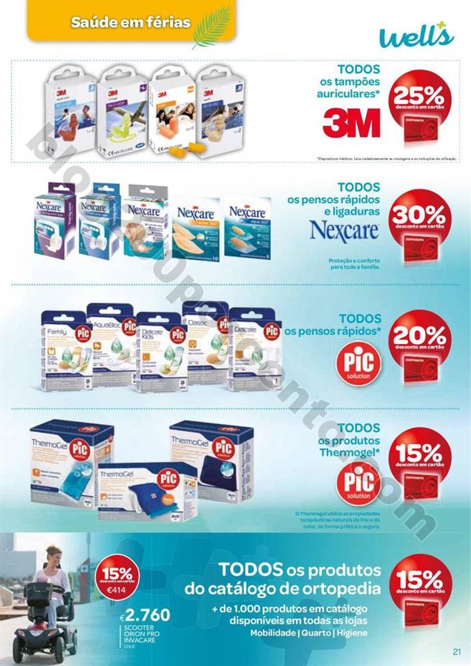 Antevisão Folheto WELLS Promoções de 25 julho a