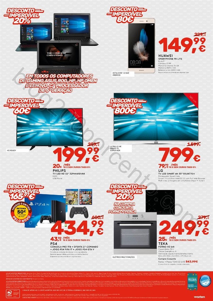Antevisão Folheto WORTEN Imperdíveis promoções