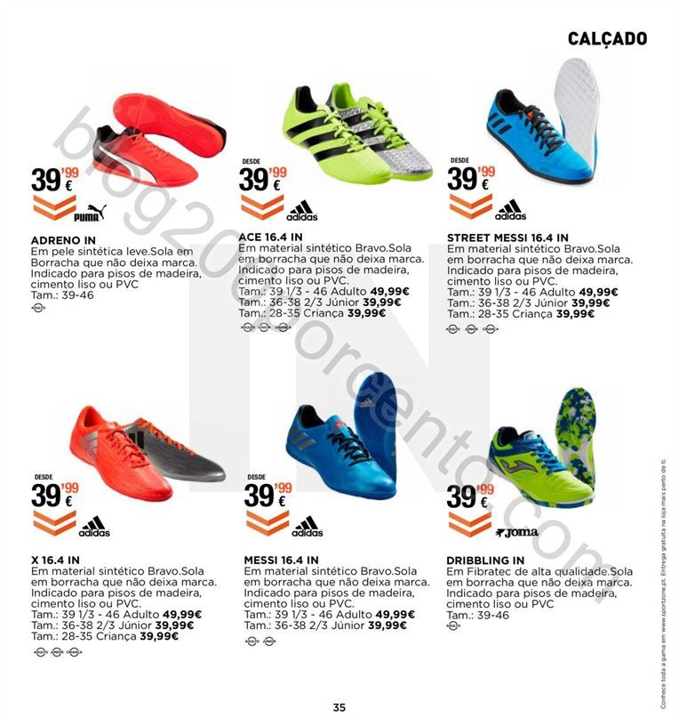 Novo Folheto SPORT ZONE Especial Futebol promoçõ