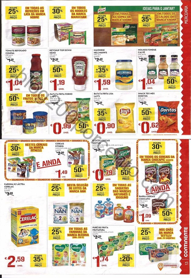 Antevisão Folheto CONTINENTE promoções de 31 ma