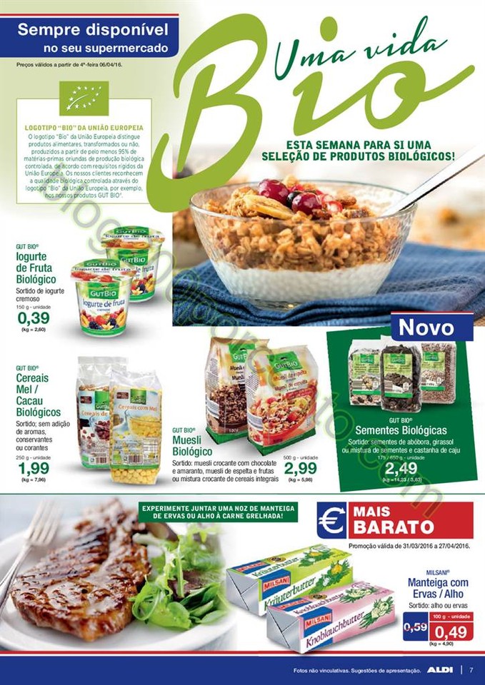 Antevisão Folheto ALDI Promoções a partir de 6 