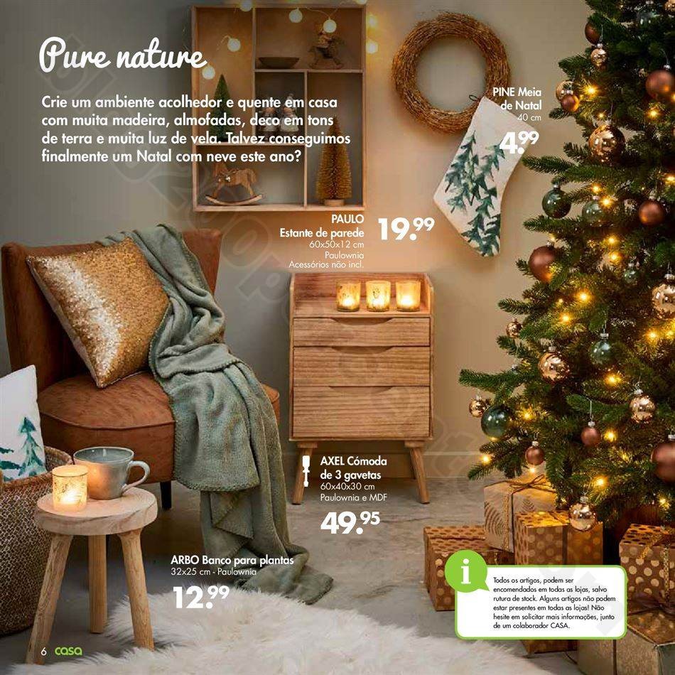 Antevisão Folheto CASA Natal promoções de 30 ou