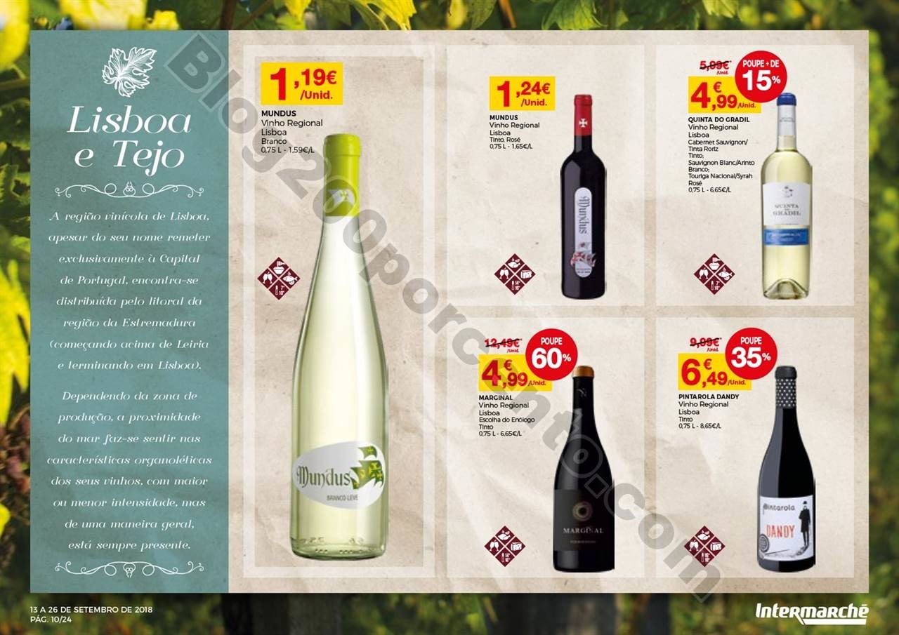 Antevisão Folheto INTERMARCHÉ Feira de vinhos pr
