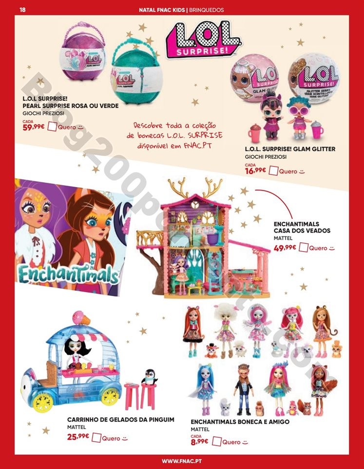Antevisão Folheto FNAC Natal Kids Promoções de 