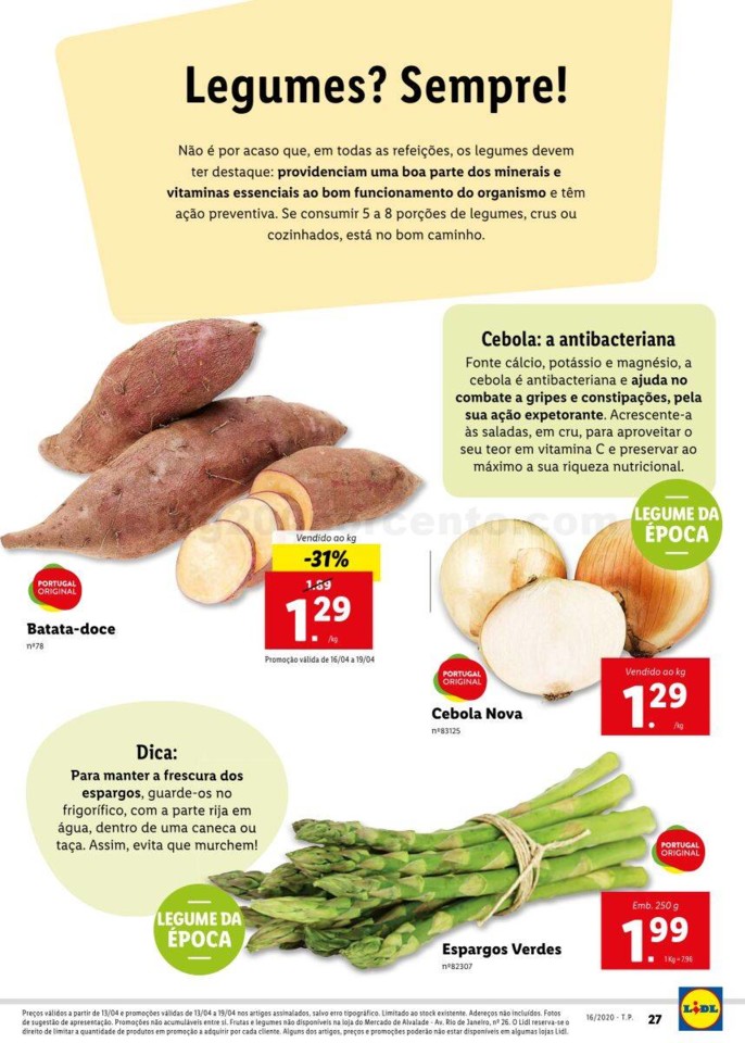 Antevisão Folheto LIDL Extra a partir de 13 abril