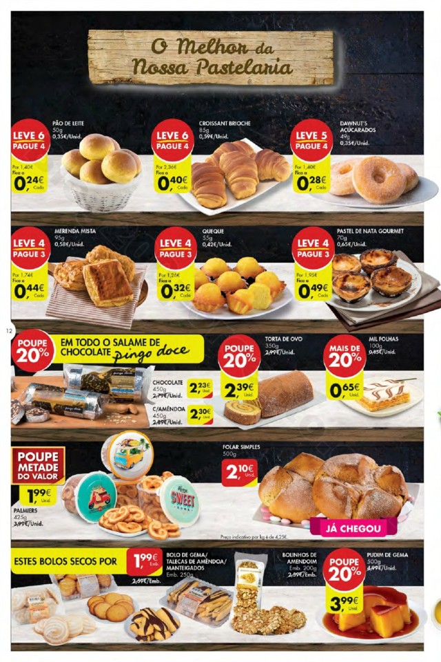 Antevisão Folheto PINGO DOCE Promoções de 12 a 