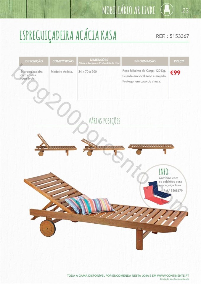 Novo Folheto CONTINENTE Ar Livre até 15 agosto p2