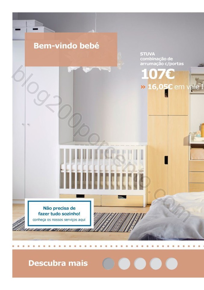 Antevisão Catálogo IKEA Bebé promoções de 19 
