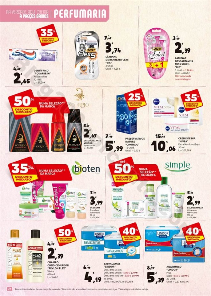 Antevisão Folheto E-LECLERC Promoções de 24 a 