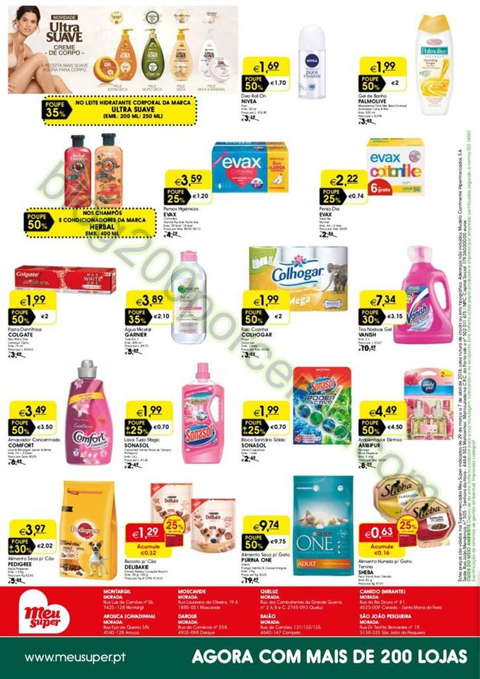 Antevisão Folheto MEU SUPER Promoções de 29 mar