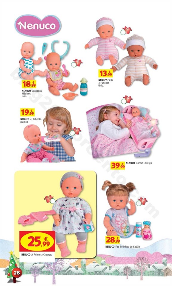 Antevisão Folheto JUMBO Brinquedos Natal promoç