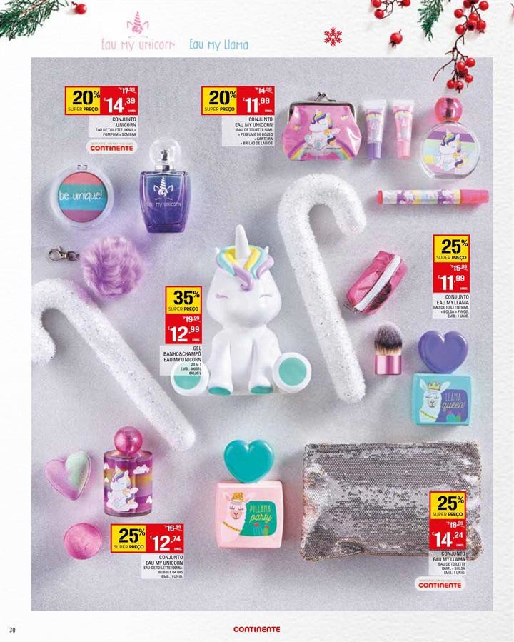 Natal em beleza CONTINENTE 29 outubro a 15 novembr