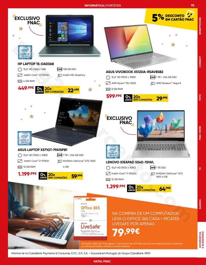 Antevisão Folheto FNAC Natal Tecnologia Promoçõ