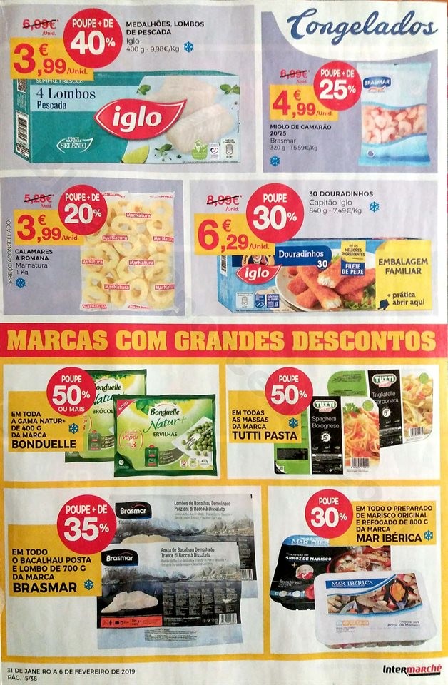 antevisao folheto Intermarche 31 janeiro a 6 fever