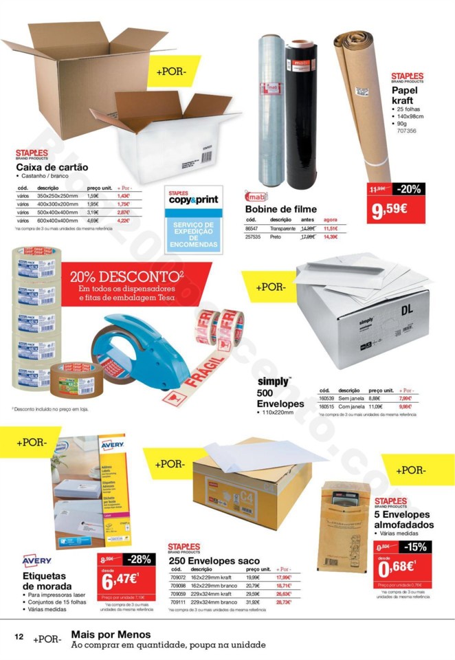 Antevisão Folheto STAPLES Promoções de 2 a 17 a