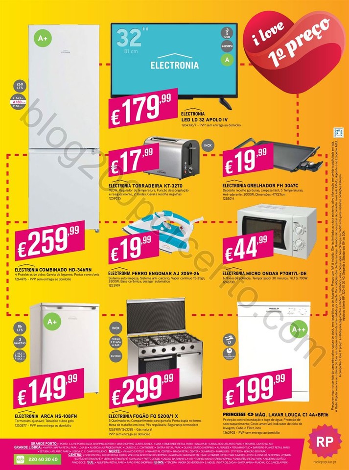 Novo Folheto RADIO POPULAR Promoções de 11 a 24 