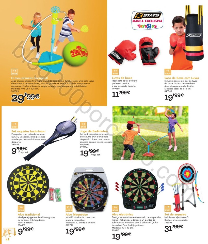 Antevisão Folheto TOYSRUS Ar Livre promoções de