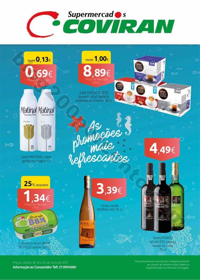 Antevisão Folheto COVIRAN Promoções de 18 a 30 