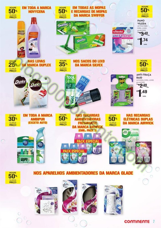 Antevisão Folheto CONTINENTE Limpeza de 12 a 24 j