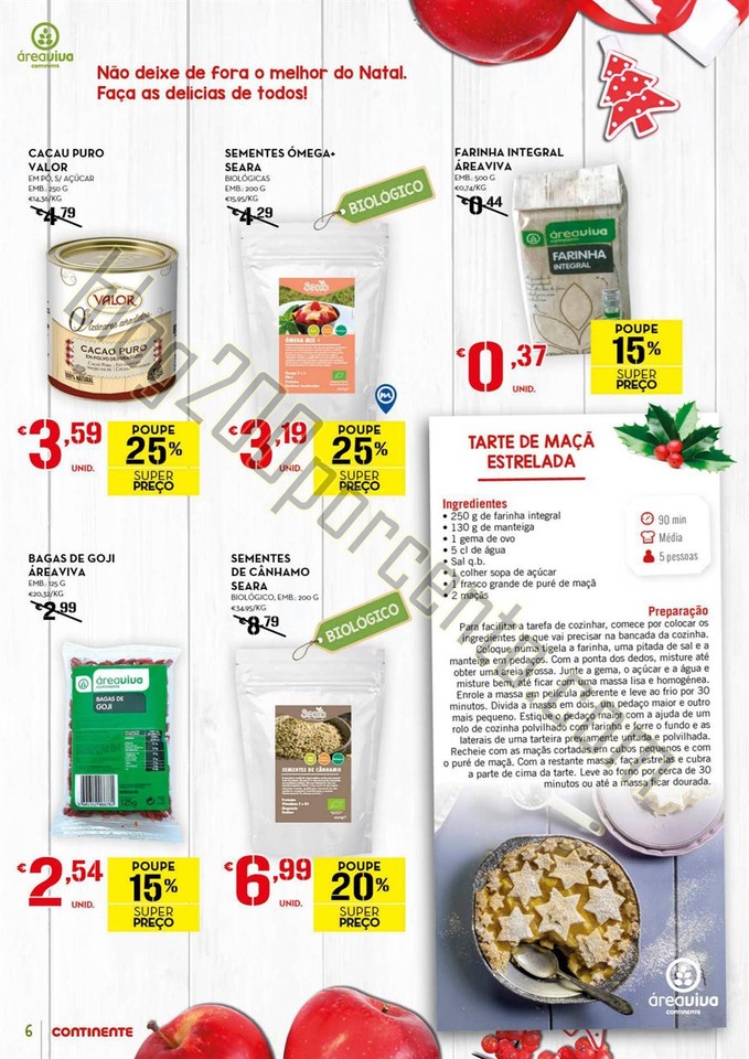 Antevisão Folheto CONTINENTE Natal Área viva de 