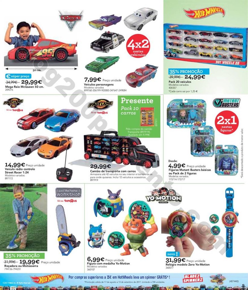 Antevisão Folheto TOYSRUS Regresso às aulas prom