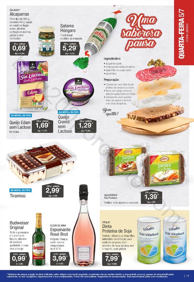 Antevisão Folheto ALDI Promoções a partir de 5 