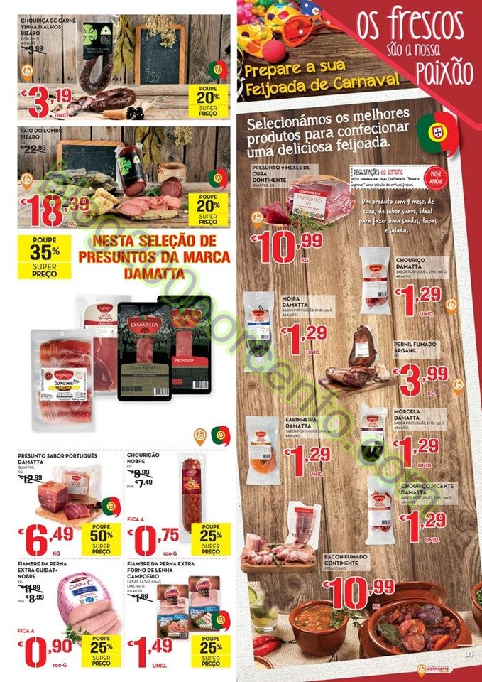 Antevisão Folheto CONTINENTE Promoções de 2 a 8