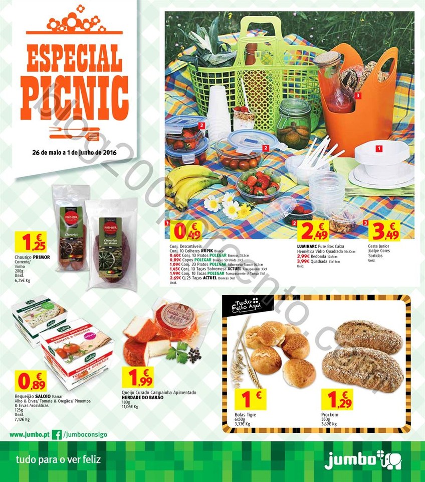 Antevisão Folheto JUMBO Especial Piquenique promo