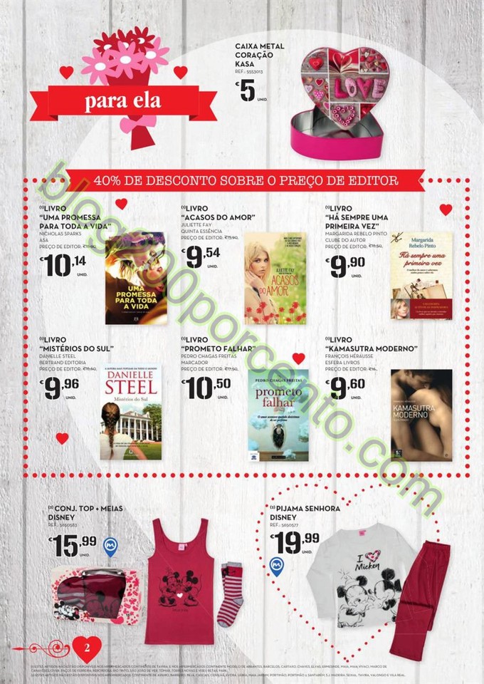 Antevisão Folheto CONTINENTE Dia dos Namorados de