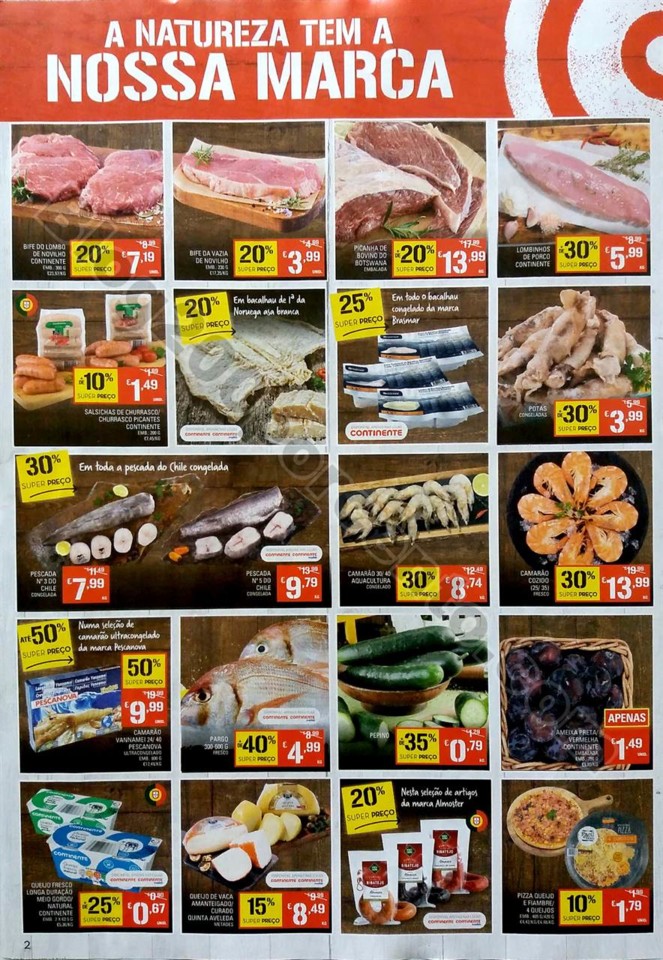 Antevisao folheto continente fim de semana 13 a 16