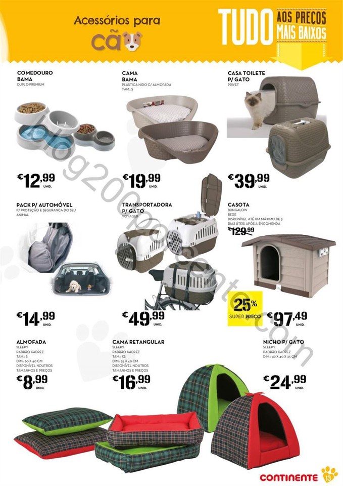 Antevisão Folheto CONTINENTE Feira animal de 20 s