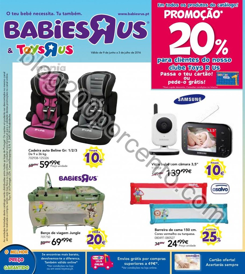 Novo Folheto BABIESRUS promoções de 9 junho a 3 