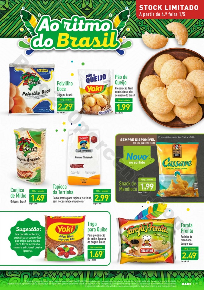 Antevisão Folheto ALDI Promoções a partir de 1 