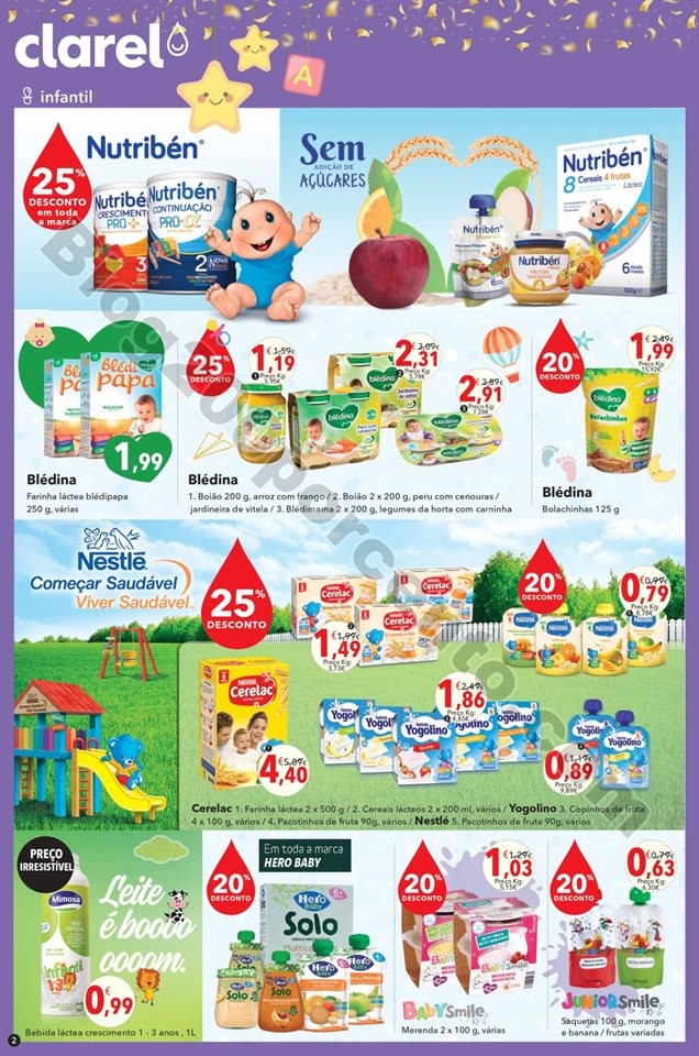 Antevisão Folheto CLAREL Promoções de 27 dezemb