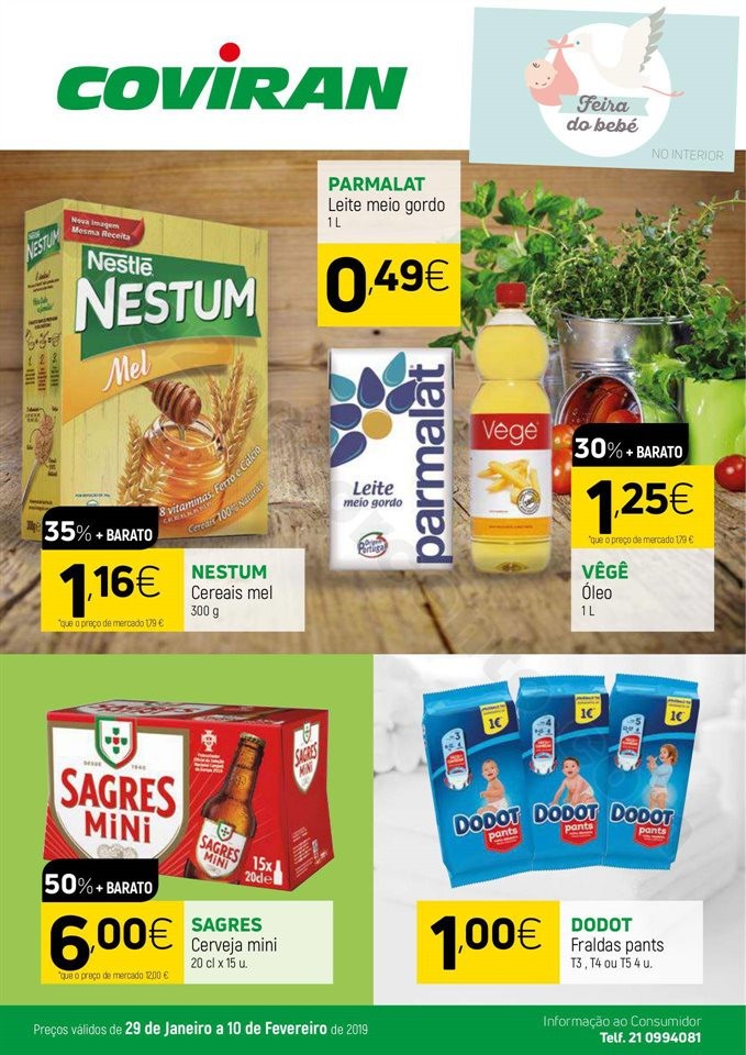 Folheto COVIRAN Promoções de 29 janeiro a 10 fev