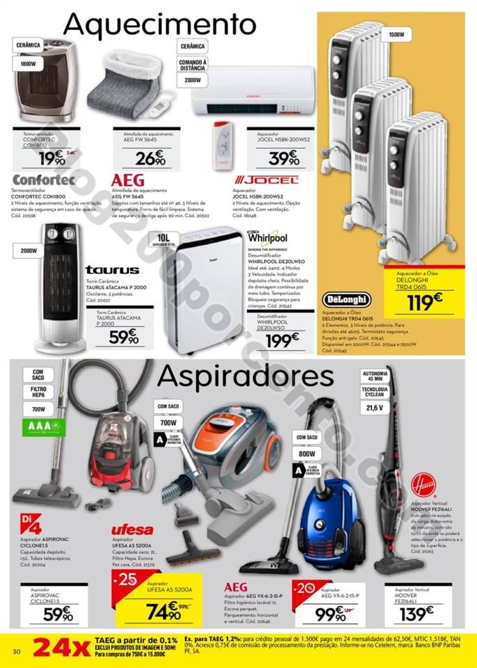 Antevisão Folheto CONFORAMA Promoções de 11 out