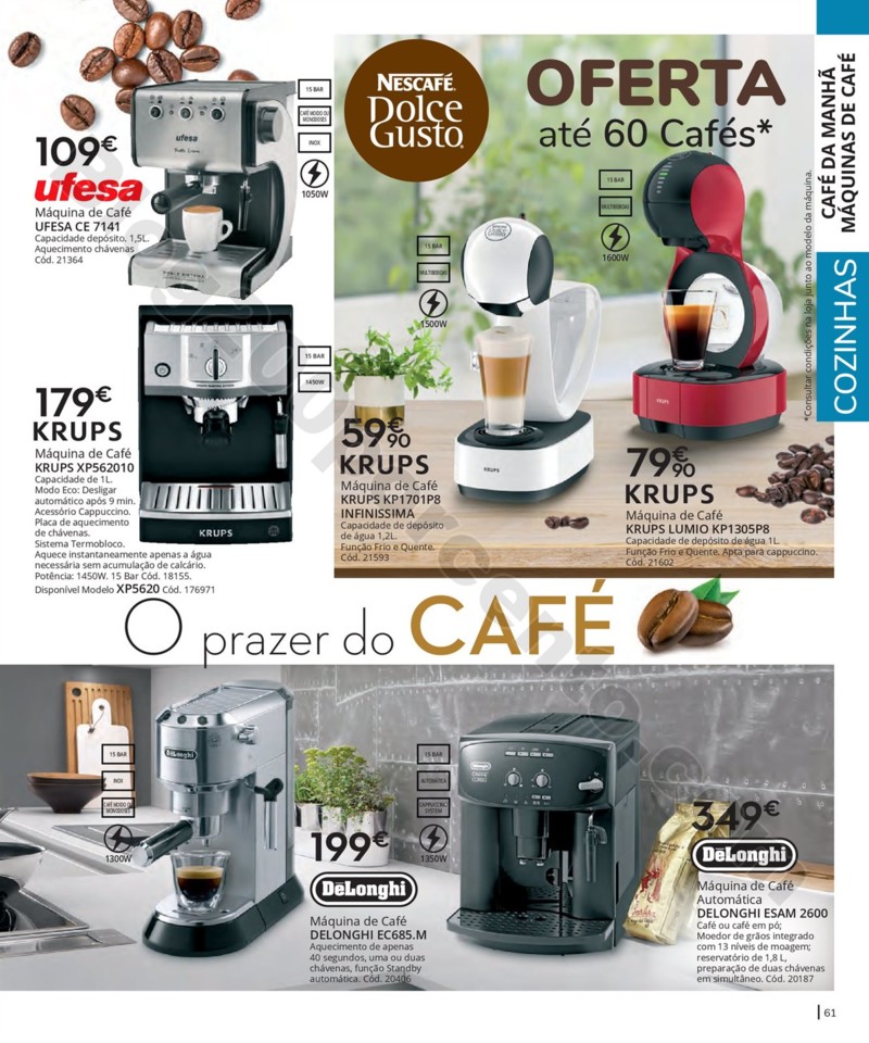 Antevisão Folheto CONFORAMA Cozinhas promoções 