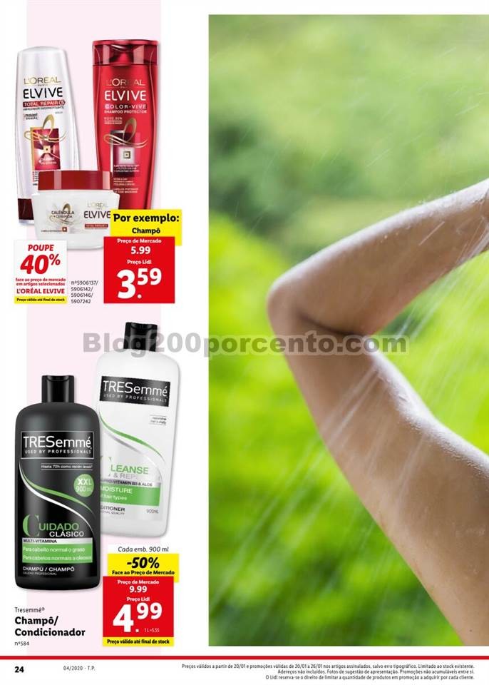 Antevisão Folheto LIDL Beleza Promoções de 20 a