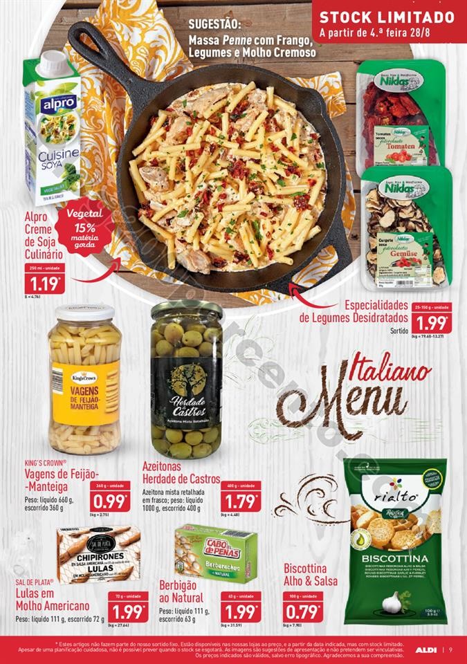 Antevisão Folheto ALDI Promoções a partir de 28