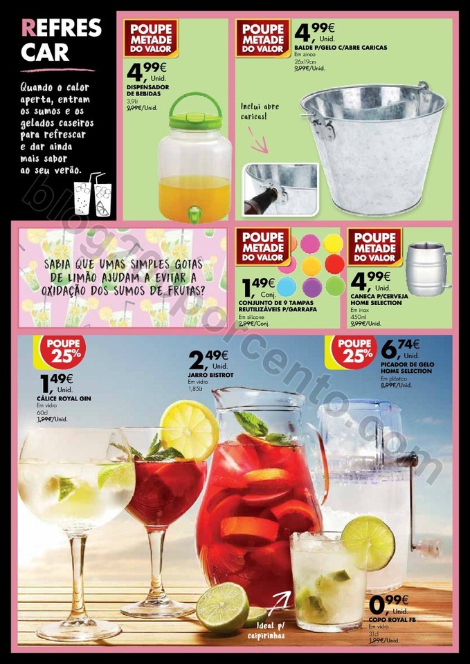 Antevisão Folheto PINGO DOCE Bazar Promoções de