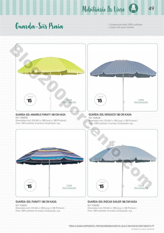 Antevisão Catálogo CONTINENTE Ar livre de 8 maio