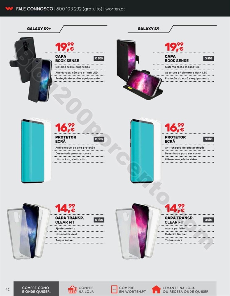 Antevisão Folheto WORTEN Mobile promoções de 15
