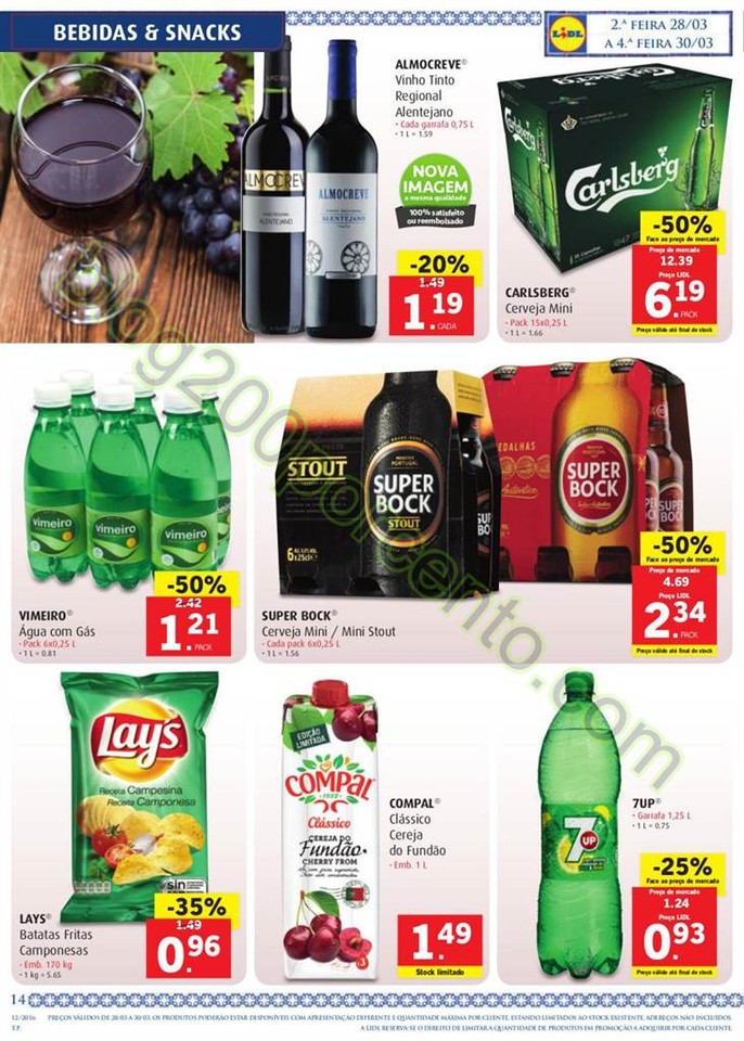 Antevisão Folheto LIDL Promoções de 24 a 30 mar