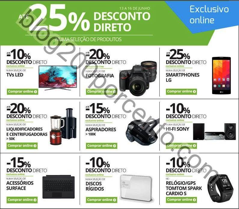 Até 25% de desconto RADIO POPULAR de 13 a 16 junh