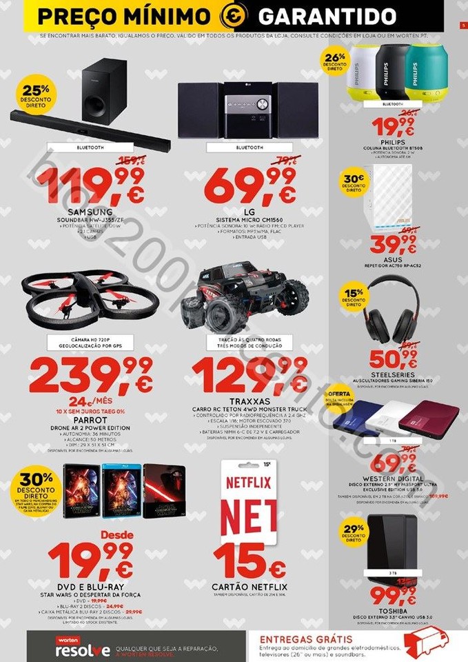 Antevisão Folheto WORTEN Promoções de 26 dezemb