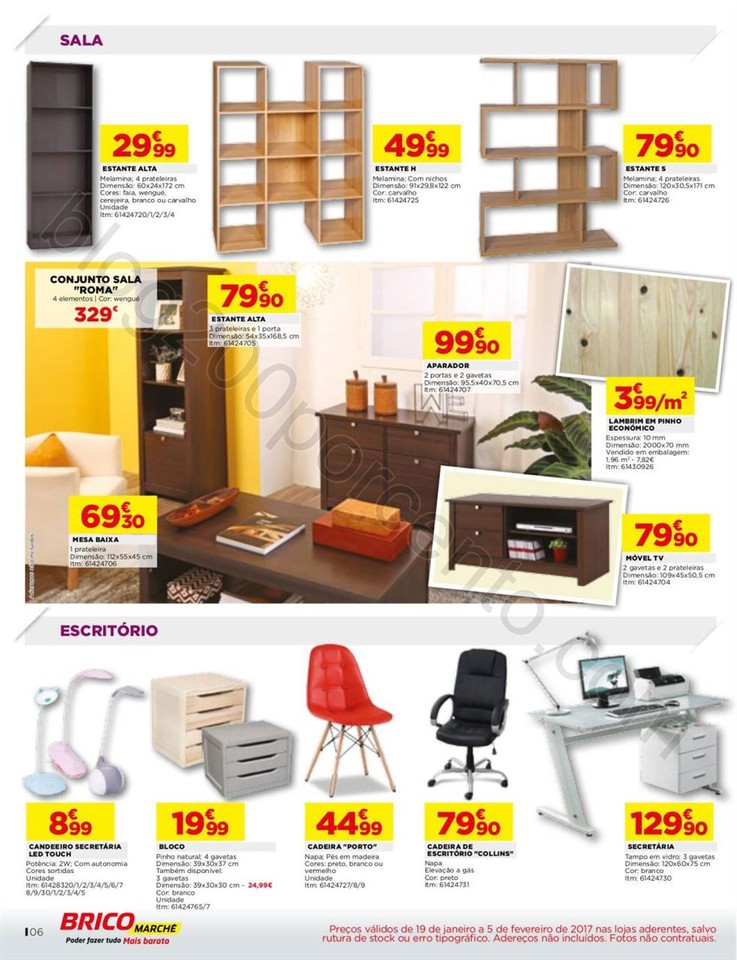 Antevisão Folheto BRICOMARCHÉ Promoções de 19 