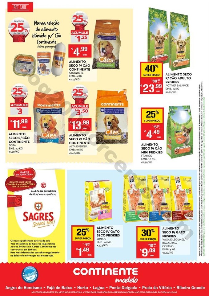 Novo Folheto CONTINENTE Açores promoções até 2