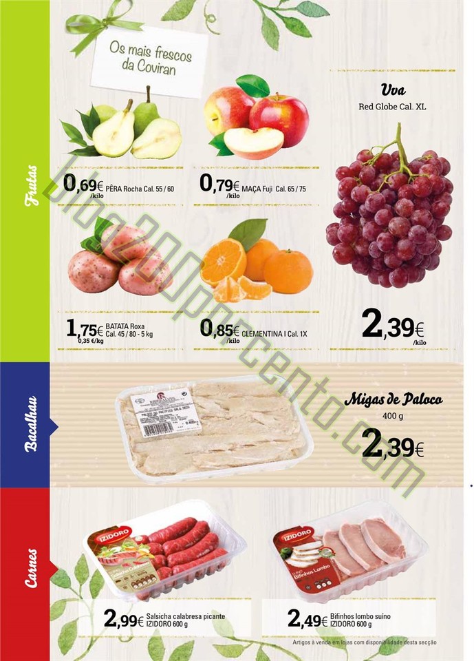 Antevisão Folheto COVIRAN Promoções de 4 a 10 j